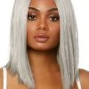 Leg Avenue Long Tinsel Silver Bob Wig -HALLOWEEN COSTUMES Sales silver tinsel long bob wig