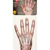 Rubies Costume Co. Inc Skeleton Bone Hand Tattoo -HALLOWEEN COSTUMES Sales skeleton bones hand tattoo