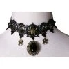 Western Fashion Spider Lace Choker Necklace -HALLOWEEN COSTUMES Sales spider lace choker