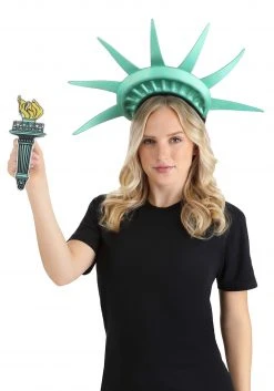 Elope Statue Of Liberty Costume Accessory Kit -HALLOWEEN COSTUMES Sales statue of liberty costume kit alt 1