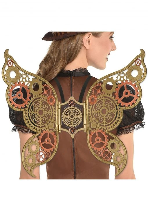 Amscan Steampunk Filigree Wings 6 Amscan Steampunk Filigree Wings -HALLOWEEN COSTUMES Sales steampunk filigree wings