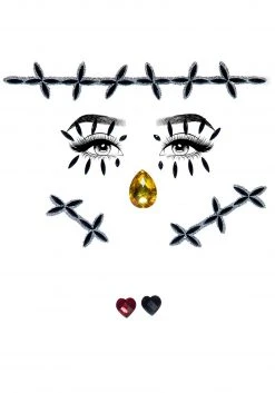 Leg Avenue Stitches Adhesive Face Jewel Kit