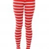 Women's Tipsy Elves Red Stripe Leggings -HALLOWEEN COSTUMES Sales tipsy elves womens red stripe leggings