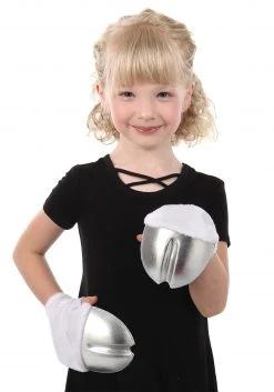 Elope Silver Unicorn Costume Front Hooves -HALLOWEEN COSTUMES Sales unicorn costume front hooves silver alt 2