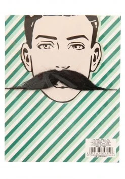 H.M. Smallwares Villain Mustache Costume Accessory