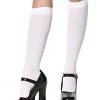 Leg Avenue White Knee High Stockings -HALLOWEEN COSTUMES Sales white knee high stockings