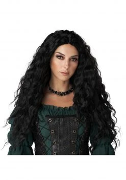 California Costume Collection Black Renaissance Wig For Women
