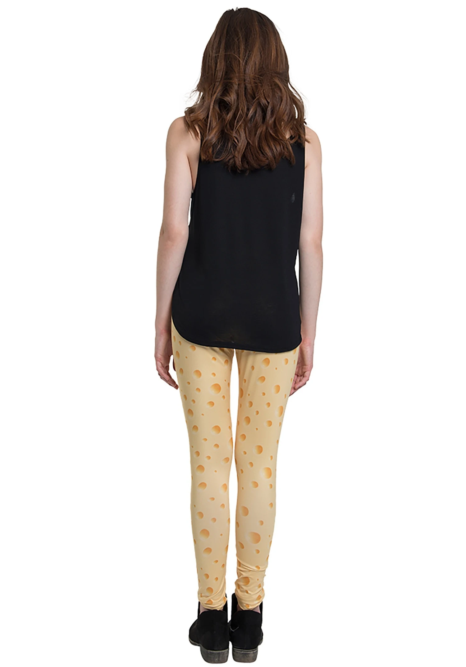 Creative Apparel Women's Cheese Leggings 4 Creative Apparel Women's Cheese Leggings - Image 2
