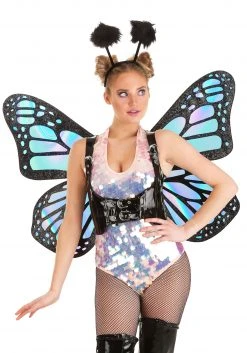 Armada Holographic Butterfly Wings For Women