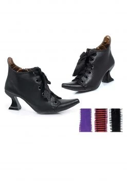 HALLOWEEN COSTUMES Sales -HALLOWEEN COSTUMES Sales womens lace up witch shoes alt 1