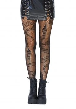 Leg Avenue Women's Snake Net Tights