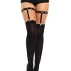 Leg Avenue Women's Studded Elastic Thigh High Garter Suspenders -HALLOWEEN COSTUMES Sales womens studded elastic thigh high garter suspenders